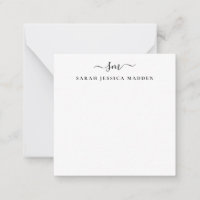 Élégant Deux Monogrammes Première Fille Script Lav