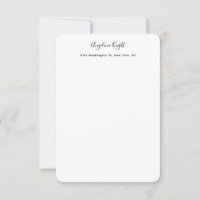 Élégant stylé tendance unique écriture manuscrite