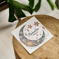 Elégante aquarelle Ramadan Kareem Moubarak