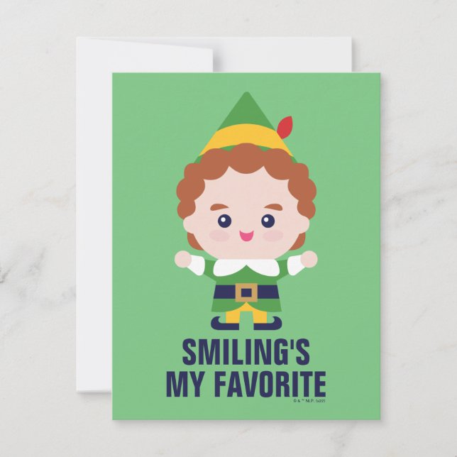 Carte De Correspondance Elf le Film | Copain Mignon (Devant)