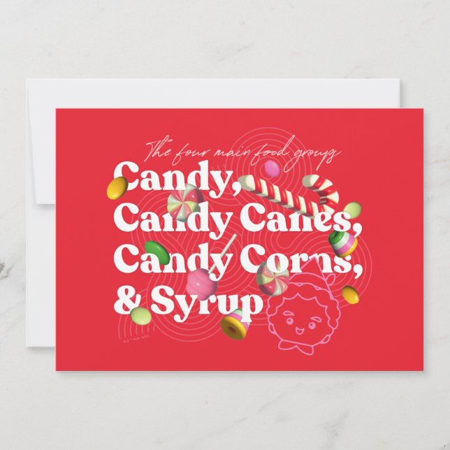 Carte De Correspondance Elf le Film | Les Quatre Groupes Alimentaires Prin (Devant)