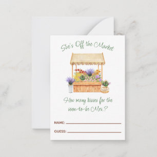 Carte De Correspondance Elle n'est pas sur le marché Fête des mariées Devi