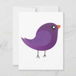 Carte De Correspondance Enfants mignonette birdy