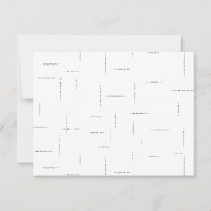 Carte De Correspondance Ensemble de dossiers personnalisés minimalistes