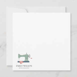 CARTE DE CORRESPONDANCE ENTREPRISE DE TAILLEUR DE LA MACHINE À ÉCOUTER VER