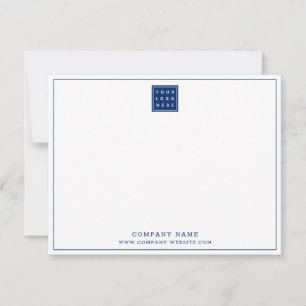 Carte De Correspondance Entreprise Nom de l'entreprise Logo personnalisé P