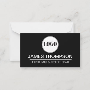 Carte De Correspondance Équipement de logo personnalisé pour l'employé de