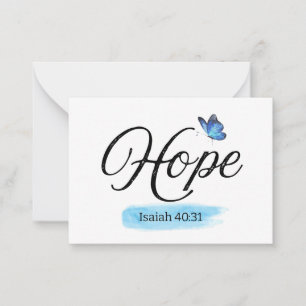 Carte De Correspondance Espoir d'encouragement