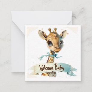 Carte De Correspondance Félicitations pour la naissance de votre bébé