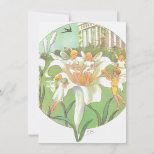 Carte De Correspondance Fête des Fleurs de Fée de Printemps