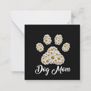 Carte De Correspondance Fête des mères Meilleure maman de chien de tous le