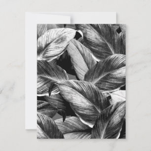 Carte De Correspondance Feuilles tropicaux 8