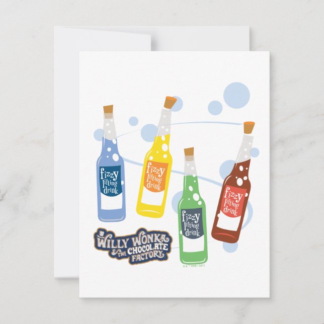 Carte De Correspondance Fizzy Lifting Drink Graphic (Devant)