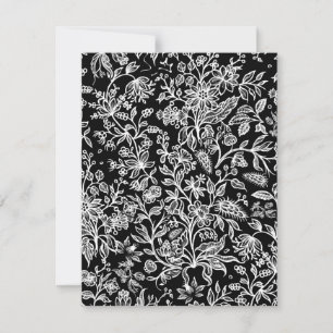 Carte De Correspondance Fleurs décoratives 21