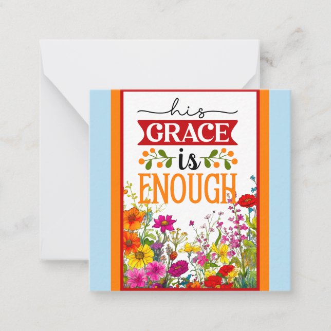 Carte De Correspondance Fleurs Rétro Inspirantes (Devant)