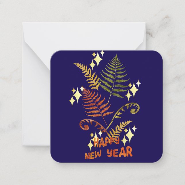 Carte De Correspondance Fougères Bonne Année  (Devant)