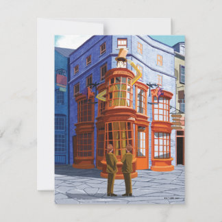 Carte De Correspondance Fred et George à Weasley's Wizard Wheezes