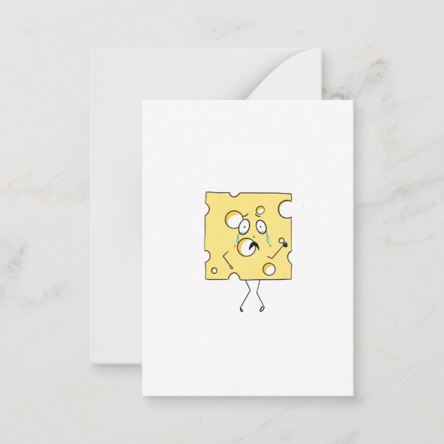 Carte De Correspondance Fromage Gouda, thème fromage (Devant)