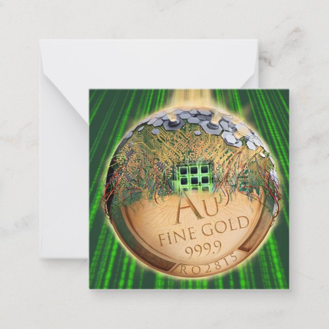 Carte De Correspondance Future Money (Devant)