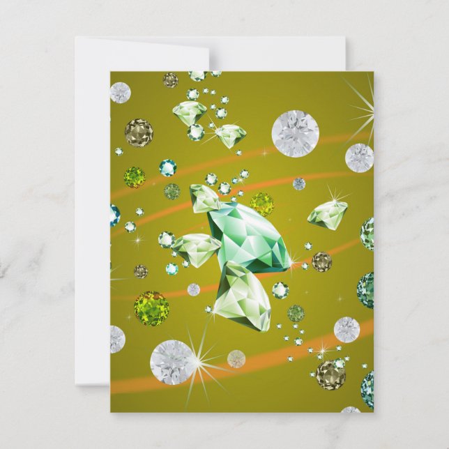Carte De Correspondance Galaxie de diamant 10 (Devant)
