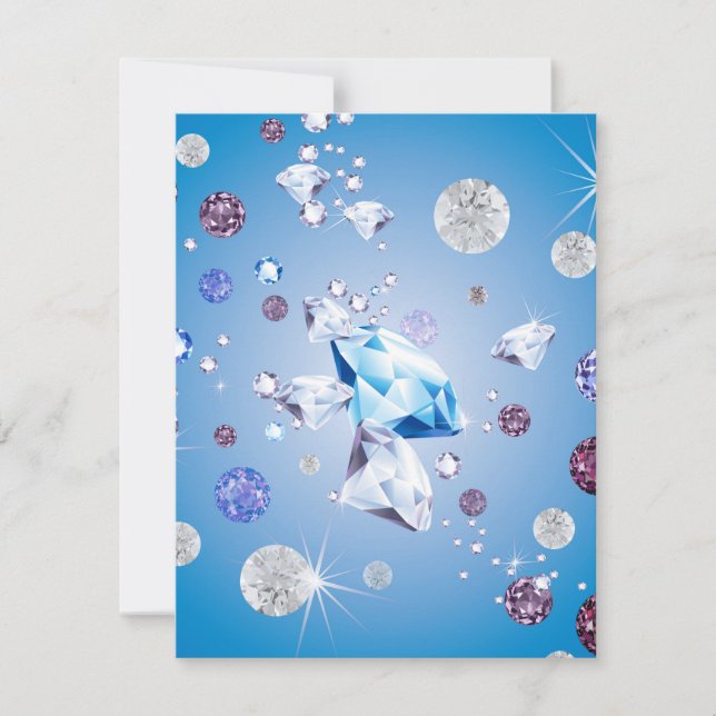 Carte De Correspondance Galaxie de diamant 4 (Devant)