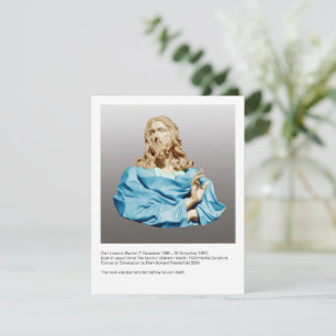 Carte De Correspondance Gian Lorenzo Bernini Bust of Christ 1679