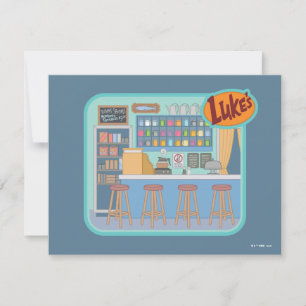Carte De Correspondance Gilmore Girls   Luke's Diner Graphic