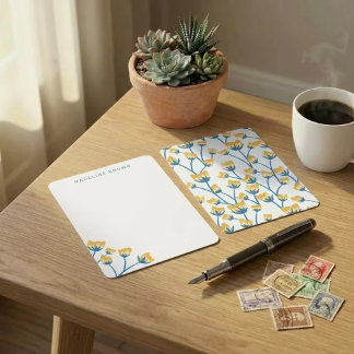 Carte De Correspondance Golden Meadow