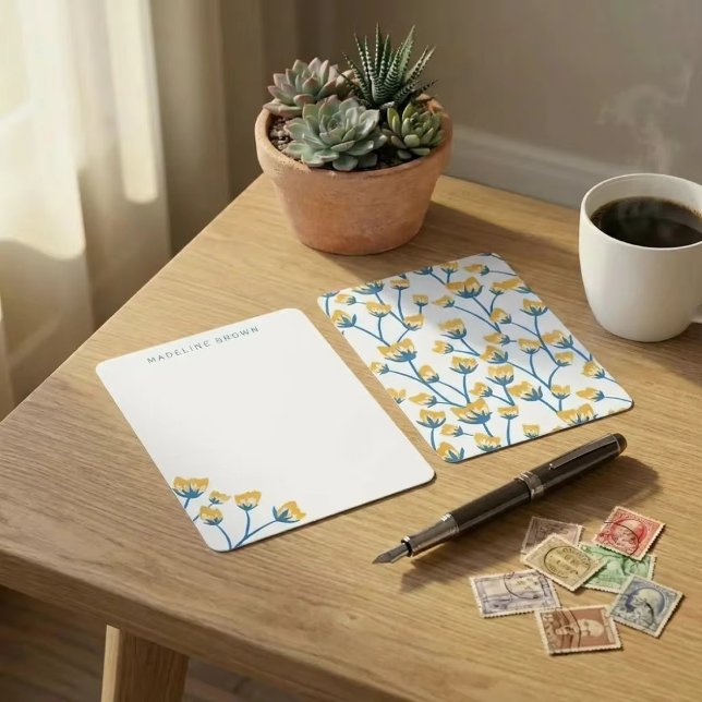 Carte De Correspondance Golden Meadow (Créateur téléchargé)