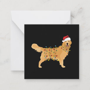 Carte De Correspondance Golden Retriever