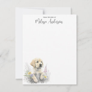 Carte De Correspondance Golden Retriever mignon Chien Chien Chien Chien Pe