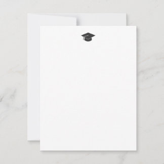 Carte De Correspondance Graduate notecard