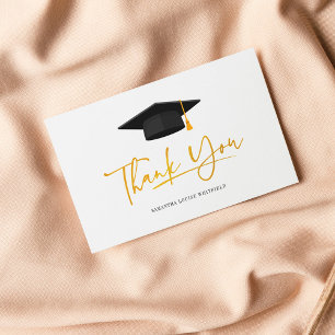 Carte De Correspondance Graduation 2025 Script Grad Merci Script