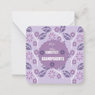 Carte De Correspondance Grands-parents les plus doux