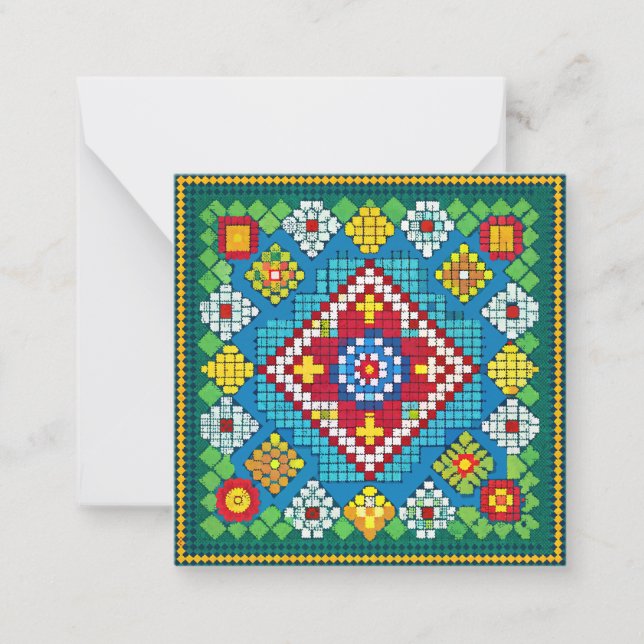 Carte De Correspondance Granny Carré Bloomers (Devant)