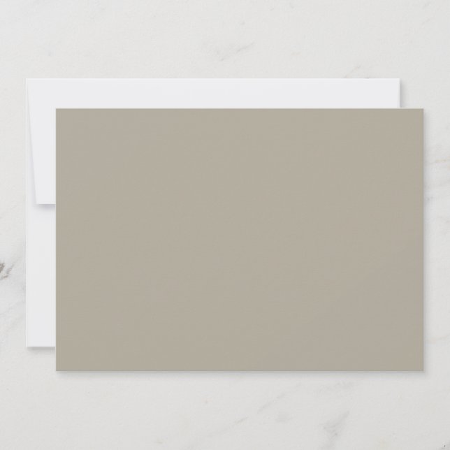 Carte De Correspondance Gris-beige (Devant)