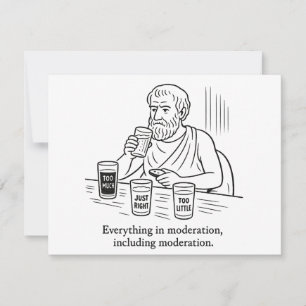 Carte De Correspondance Guide d'Aristote pour la modération