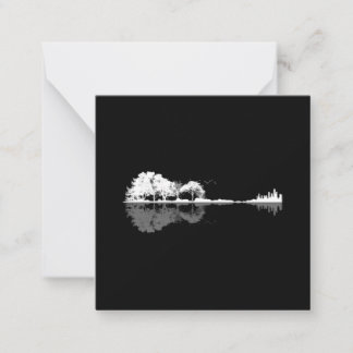 Carte De Correspondance Guitare naturelle