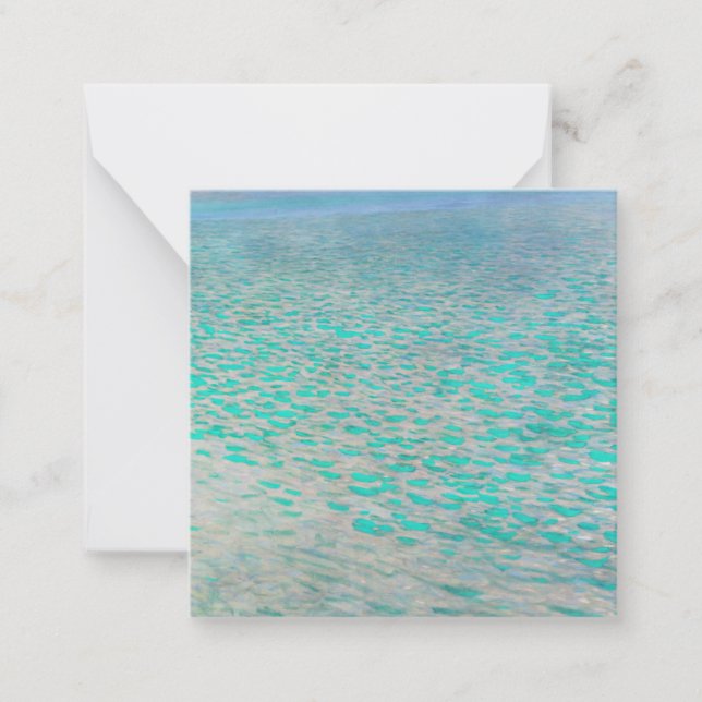 Carte De Correspondance Gustav Klimt - Attersee (Devant)