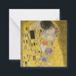 Carte De Correspondance Gustav Klimt - Le baiser<br><div class="desc">The Kiss / Der Kuss - Gustav Klimt en 1907-1908</div>