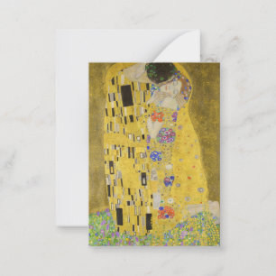 Carte De Correspondance Gustav Klimt - Le baiser