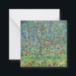 Carte De Correspondance Gustav Klimt - Pommier<br><div class="desc">Apple Tree I - Gustav Klimt, Huile sur toile, 1907</div>