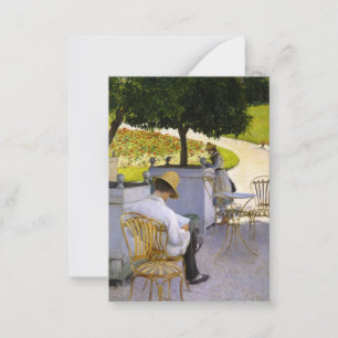 Carte De Correspondance Gustave Caillebotte - Les Orangers