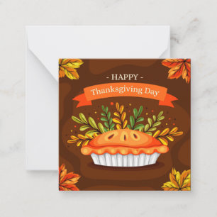 Carte De Correspondance Happy Thanksgiving
