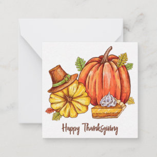 Carte De Correspondance Happy Thanksgiving