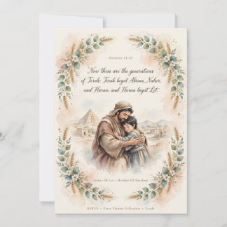 Carte De Correspondance Haran - Père de Lot Frère d'Abraham Genèse