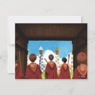 Carte De Correspondance HARRY POTTER™ & GRYFFINDOR™ QUIDDITCH™ Team