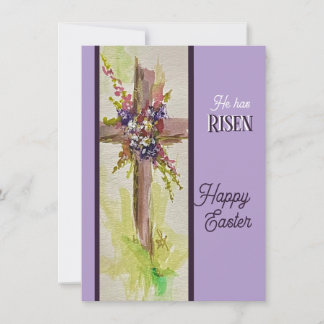 Carte De Correspondance He is Risen Flat Note Card