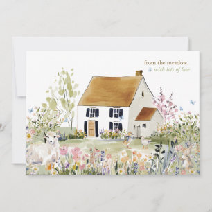 Carte De Correspondance Hearthlight Notes Printemps Douce Prairie Jardin