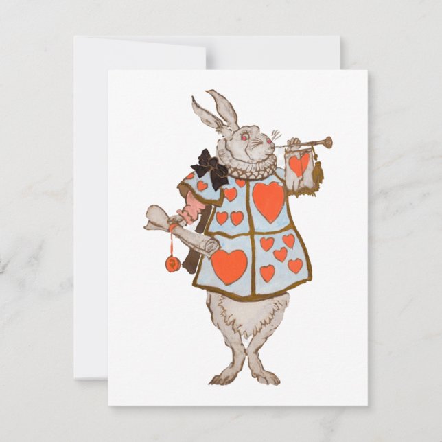 Carte De Correspondance Herald Rabbit (Devant)